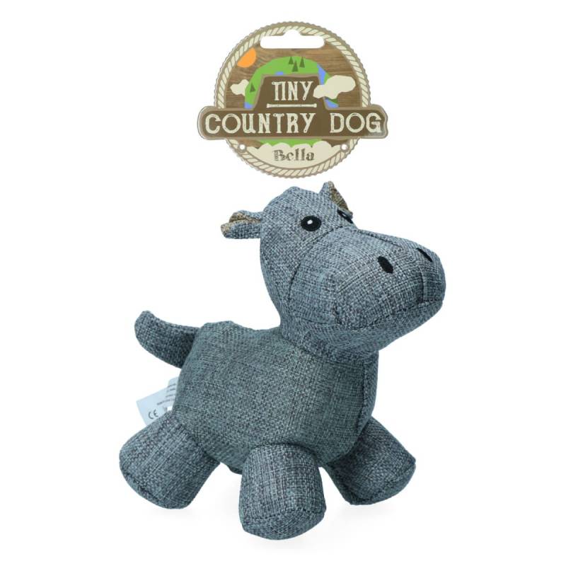 Ekologiškas pliušinis žaislas šunims Mažasis Begemotas, Country Dog Tiny Bella0