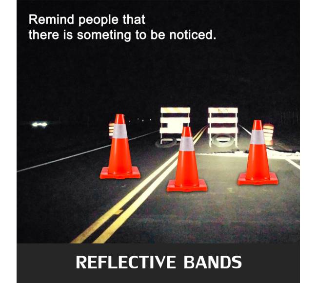 18 cm eismo kūgiai su atšvaitais, 12 vnt.2