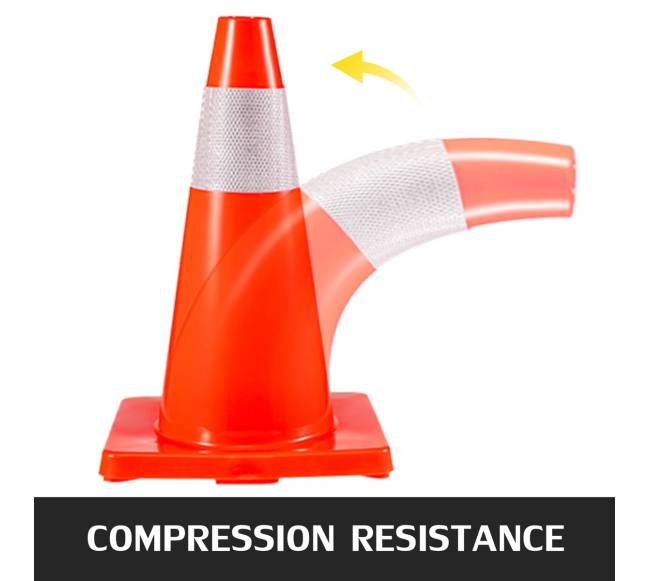 18 cm eismo kūgiai su atšvaitais, 12 vnt.4