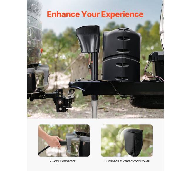 Elektrinis priekabos kėliklis 2267 kg RV ir kemperiui4