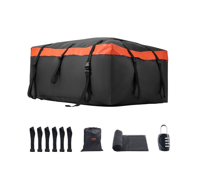 Automobilinė stogo bagažinė 649 litrų 840D PVC8