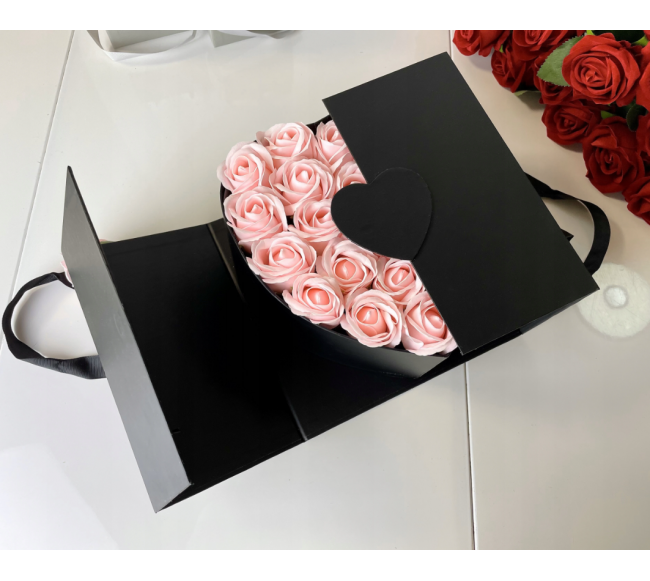 Muilo rožių dovanų dėžutė