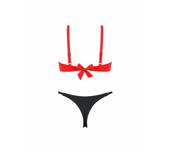 MrMiss Bikini maudymosi kostiumėlis RED LAND4
