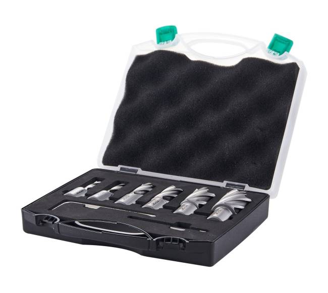 Žiedinių grąžtų rinkinys su dėklu9