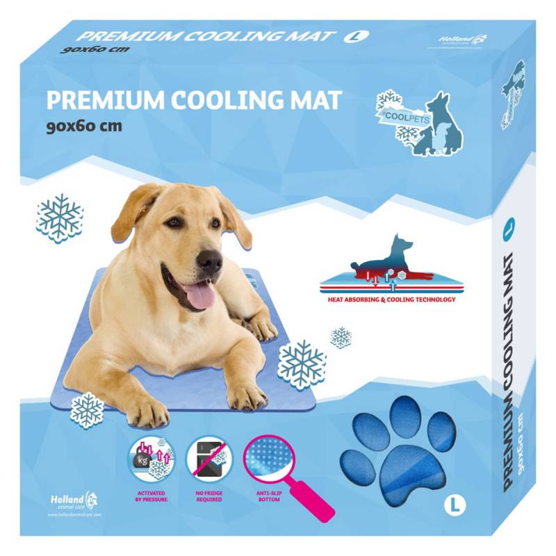 Vėsinantis kilimėlis dideliems šunims, CoolPets Premium Cooling Mat M (90x60cm)0