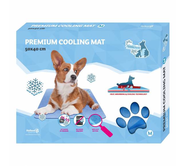 Vėsinantis kilimėlis vidutiniams šunims, CoolPets Premium Cooling Mat M (50x40cm)0